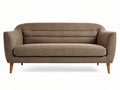 **Analiza obrazka: Elegancka sofa w stylu skandynawskim z drewnianymi nóżkami**